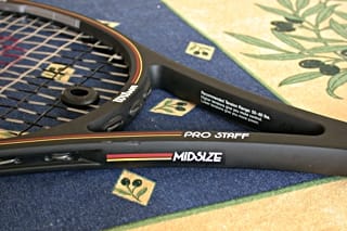 Pete Sampras racquet