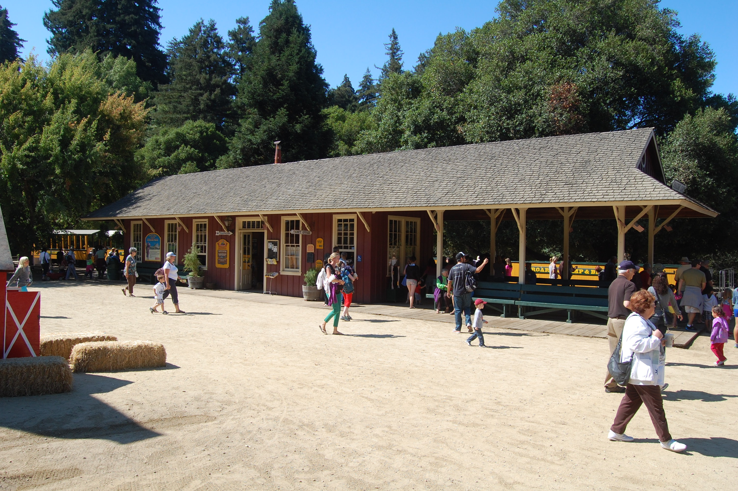 Roaring Camp Railroad, CA
