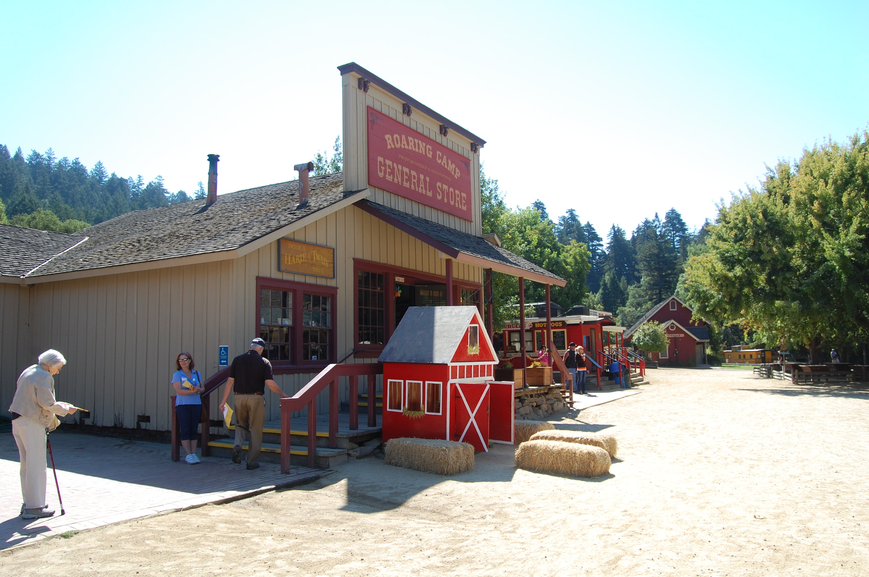 Roaring Camp Railroad, CA