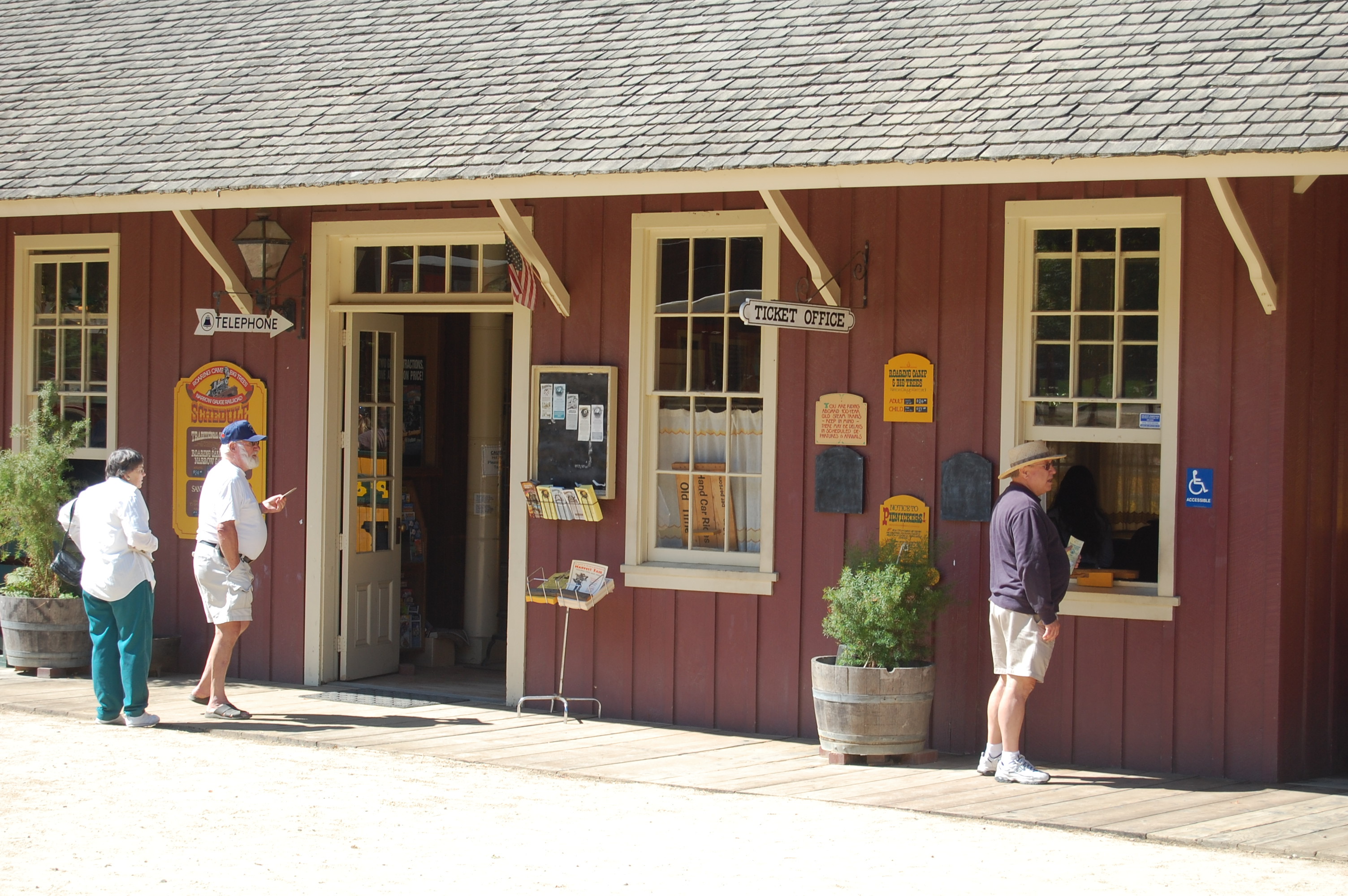 Roaring Camp Railroad, CA